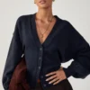 Vespera Cardigan (Navy)