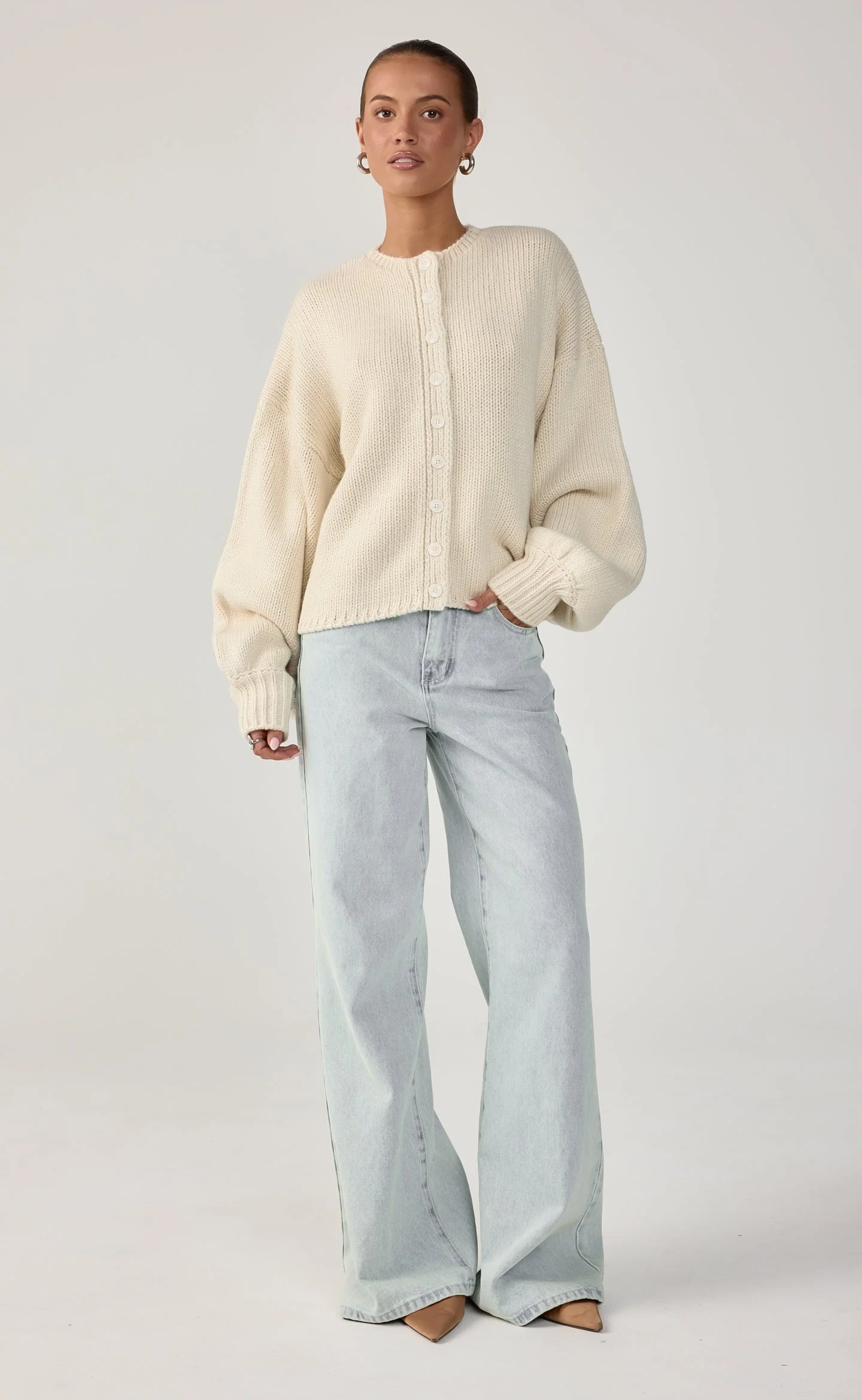 Nash Cardigan (Off White)